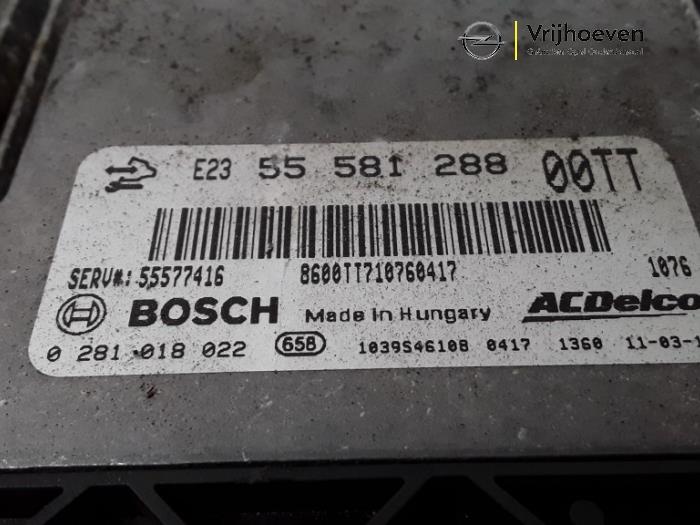 Engine management computer from a Opel Corsa D 1.3 CDTi 16V ecoFLEX 2011