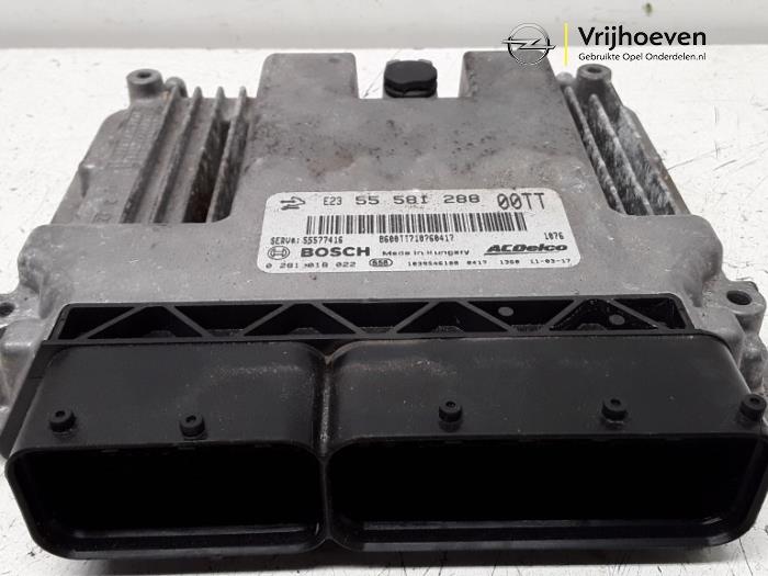 Used Engine management computer Opel Corsa D 1.3 CDTi 16V ecoFLEX Price € 100,00 Margin scheme offered by Autodemontage Vrijhoeven B.V.
