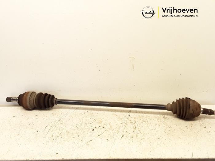 Front drive shaft, right from a Opel Astra H (L48) 1.6 16V Twinport 2006