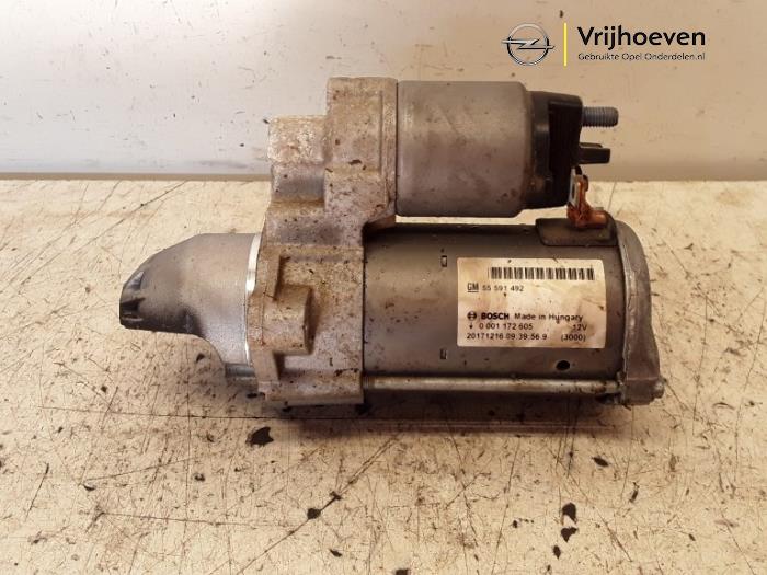 Used Starter Opel Corsa E 1.3 CDTi 16V ecoFLEX Price € 20,00 Margin scheme offered by Autodemontage Vrijhoeven B.V.