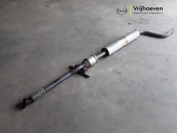Gebrauchte Auspuff Mitteldämpfer Opel Meriva (B) 1.4 Turbo 16V Ecotec Preis € 75,00 Margenregelung angeboten von Autodemontage Vrijhoeven B.V.