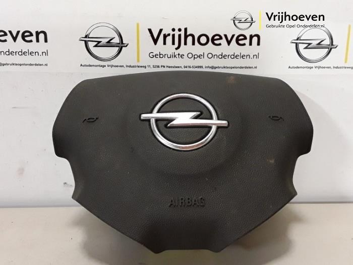 Left airbag (steering wheel) from a Opel Vectra C GTS 2.2 16V DGI 2005