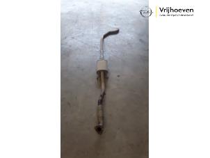 Used Exhaust middle section Opel Corsa E 1.4 16V Price € 35,00 Margin scheme offered by Autodemontage Vrijhoeven B.V.