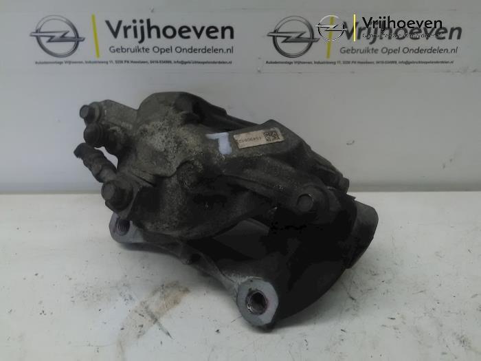 Front brake calliper, left from a Opel Zafira Tourer (P12) 1.4 Turbo 16V Ecotec 2016