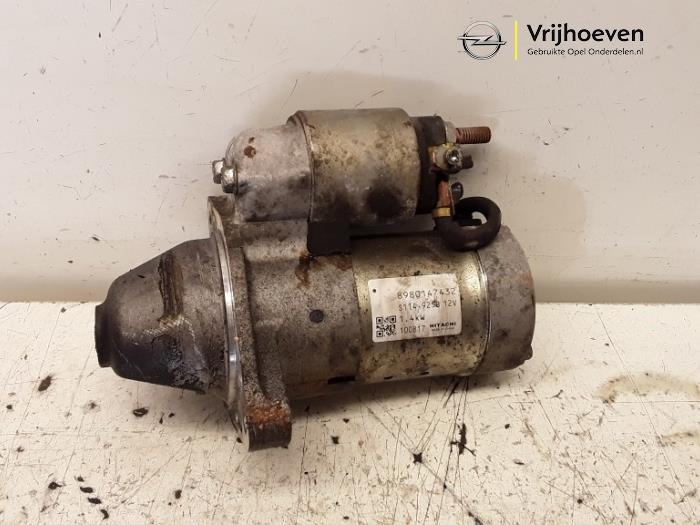 Gebrauchte Anlasser Opel Meriva (B) 1.7 CDTi 16V Preis € 25,00 Margenregelung angeboten von Autodemontage Vrijhoeven B.V.