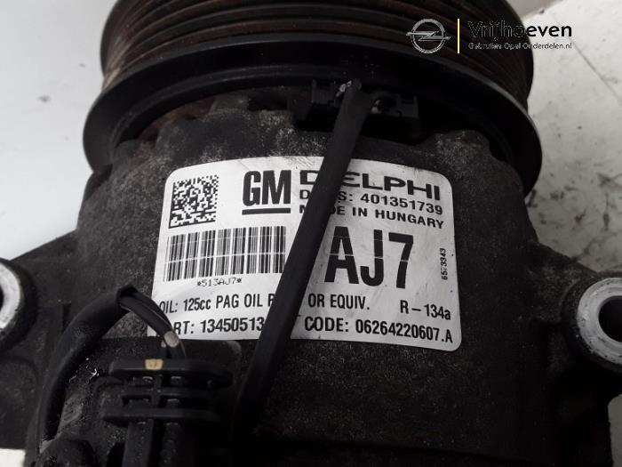 Bomba de aire acondicionado de un Opel Meriva 1.3 CDTI 16V 2014