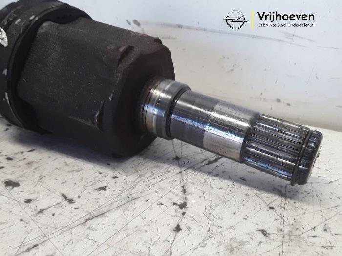 Front drive shaft, left from a Opel Meriva 1.7 CDTI 16V 2011