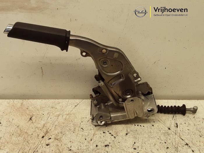Parking brake mechanism from a Opel Astra H SW (L35) 1.7 CDTi 16V 2010