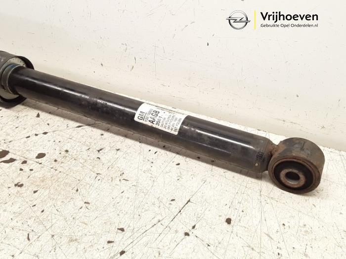 Rear shock absorber, left from a Opel Astra 2013