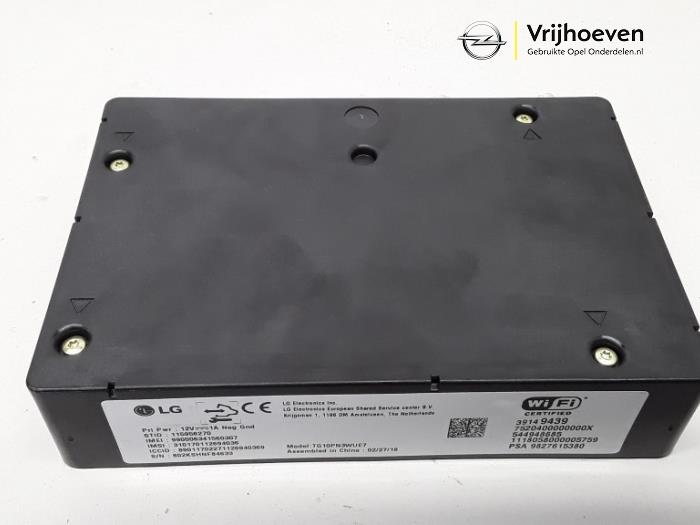 Używane Modul WiFi Opel Grandland (X) 1.2 Turbo 12V Cena € 100,00 Procedura marży oferowane przez Autodemontage Vrijhoeven B.V.