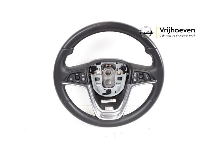 Steering wheel from a Opel Zafira Tourer (P12) 2.0 CDTI 16V 160 Ecotec 2013