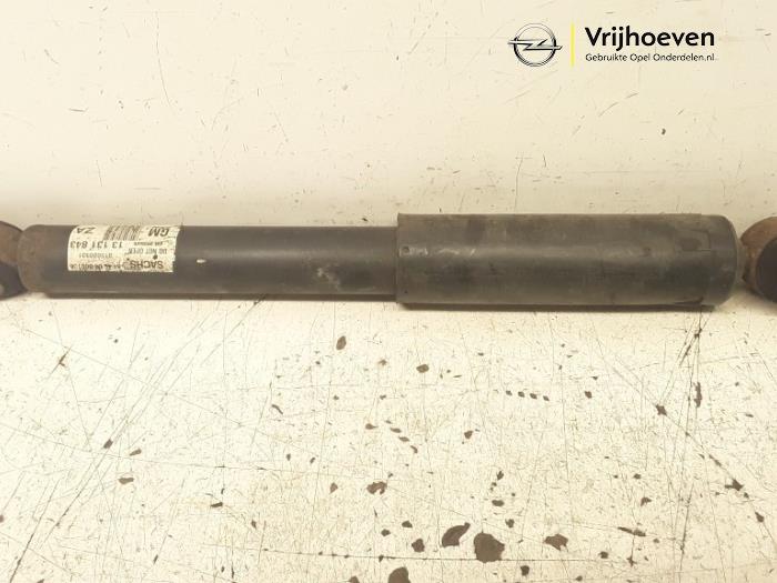 Rear shock absorber, left from a Opel Vectra C GTS 1.8 16V 2006