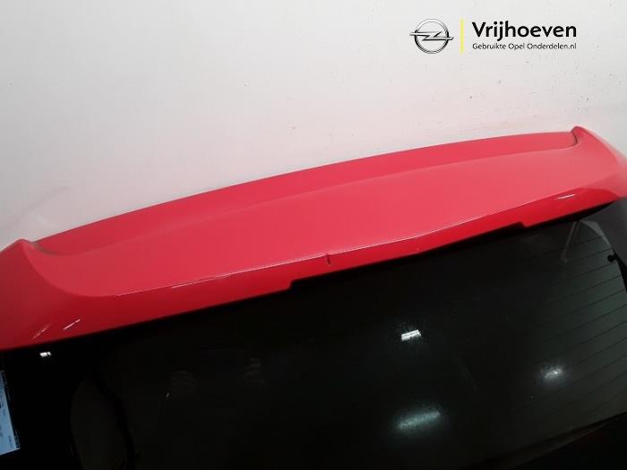 Tailgate from a Opel Corsa E 1.4 16V 2016