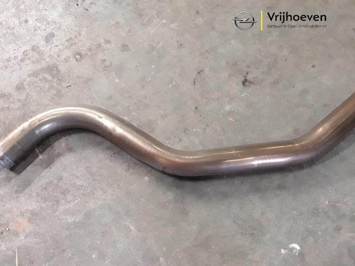 Exhaust front section from a Opel Corsa E 1.4 16V 2019