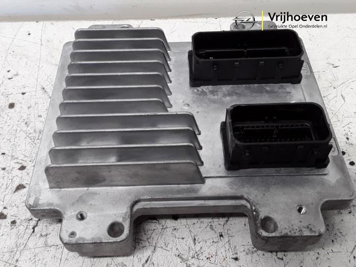 Engine management computer Opel Meriva (B), 2010 / 2017 1.4 16V Ecotec, MPV, Petrol, 1.398cc, 74kW (101pk), FWD, A14XER; B14XER, 2010-06 / 2017-03 (Used)
