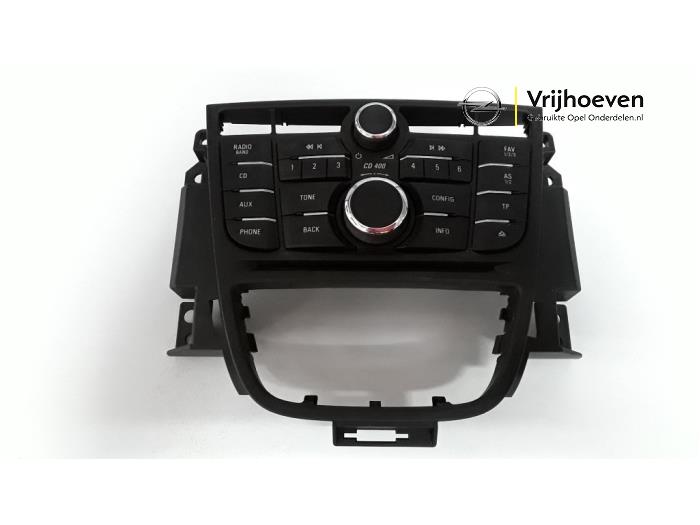 Radio control panel Opel Cascada 2.0 CDTI 16V - 13444592 DELPHI