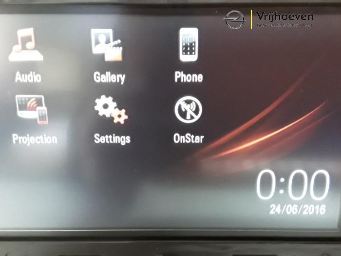 Module radio d'un Opel Zafira Tourer (P12) 1.4 Turbo 16V ecoFLEX 2016