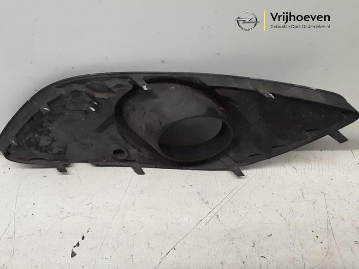 Fog light cover plate, right from a Opel Zafira (M75)  2008