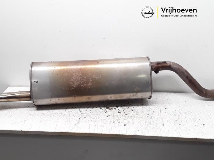 Gebrauchte Auspuff Enddämpfer Opel Corsa E 1.4 16V Bi-Fuel Preis € 40,00 Margenregelung angeboten von Autodemontage Vrijhoeven B.V.