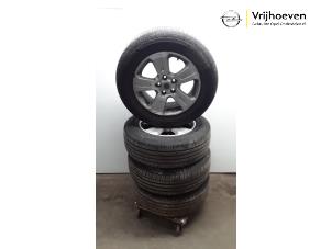 Used Set of wheels + tyres Opel Antara 2.2 CDTI 16V 4x2 Price € 150,00 Margin scheme offered by Autodemontage Vrijhoeven B.V.