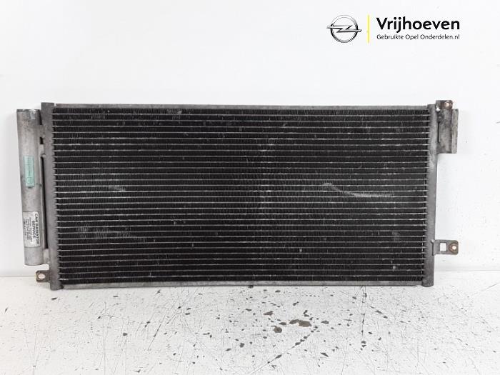 Air conditioning condenser from a Opel Corsa D 1.6i GSI 16V Turbo Ecotec 2009