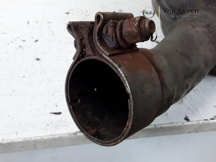 Exhaust rear silencer from a Opel Vectra C GTS 1.9 CDTI 120 2005