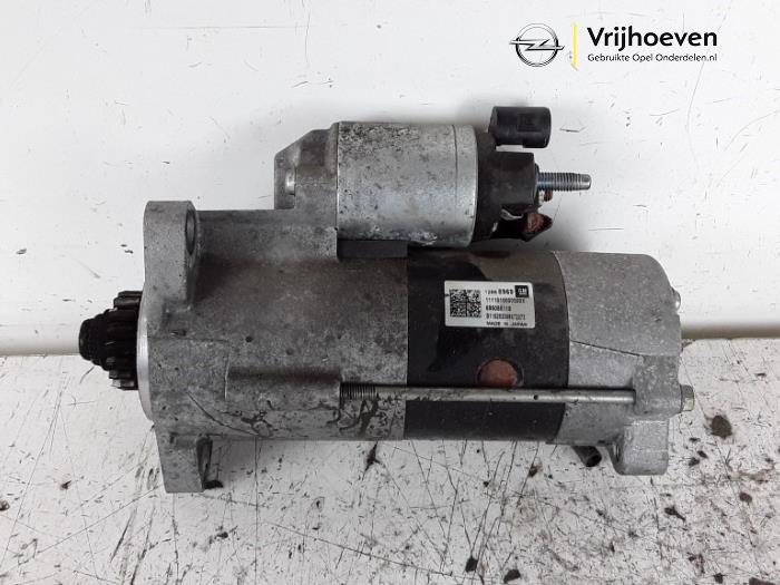 Used Starter Opel Astra K 1.4 Turbo 16V Price € 75,00 Margin scheme offered by Autodemontage Vrijhoeven B.V.