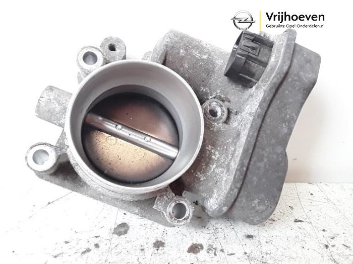 Used Throttle body Opel Zafira (M75) 2.2 16V Direct Ecotec Price € 25,00 Margin scheme offered by Autodemontage Vrijhoeven B.V.