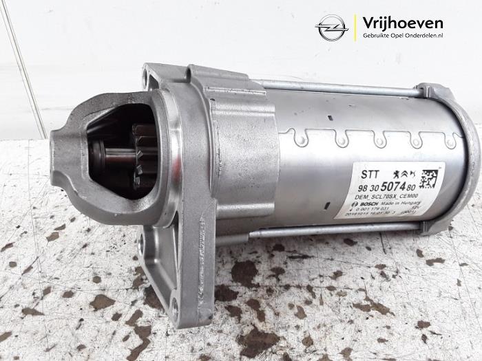 Begagnade Startmotor Opel Grandland (X) 1.2 Turbo 12V Pris € 25,00 Marginaltabell erbjuds av Autodemontage Vrijhoeven B.V.