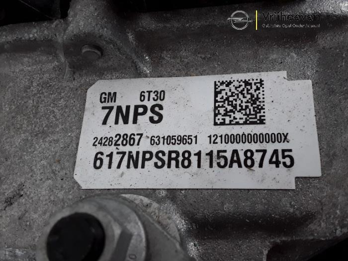 Skrzynia biegów z Opel Corsa E 1.4 16V 2018