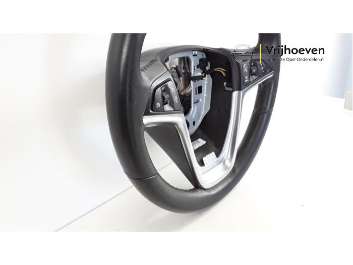 Steering wheel from a Opel Zafira Tourer (P12) 1.6 CDTI 16V ecoFLEX 136 2013
