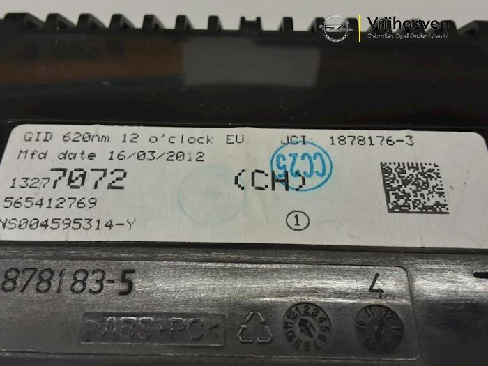 Modul radiowy z Opel Zafira Tourer (P12) 2.0 CDTI 16V 130 Ecotec 2012