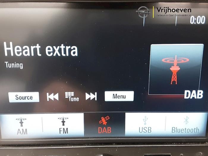 Radio d'un Opel Corsa E 1.3 CDTi 16V ecoFLEX 2017