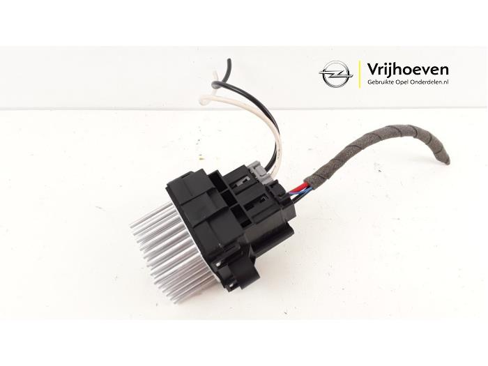 Heater resistor Opel Zafira Tourer 1.4 Turbo 16V Ecotec 13598091
