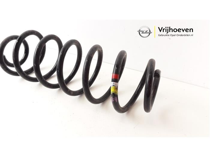 Rear coil spring from a Opel Crossland/Crossland X 1.2 12V 2019