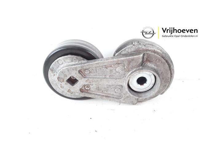 Spanrolle multiriem van een Opel Astra K 1.0 Turbo 12V 2016