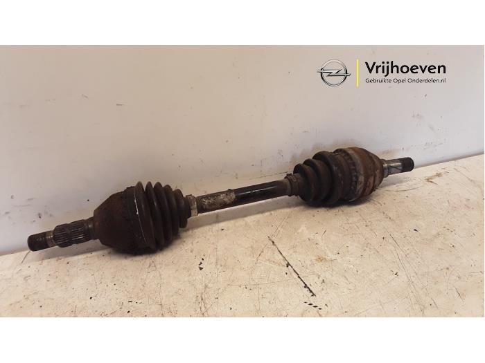 Front drive shaft, left from a Opel Vectra 2007