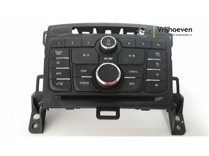 Używane Panel obslugi radia Opel Zafira Tourer (P12) 1.8 16V Ecotec Cena € 40,00 Procedura marży oferowane przez Autodemontage Vrijhoeven B.V.
