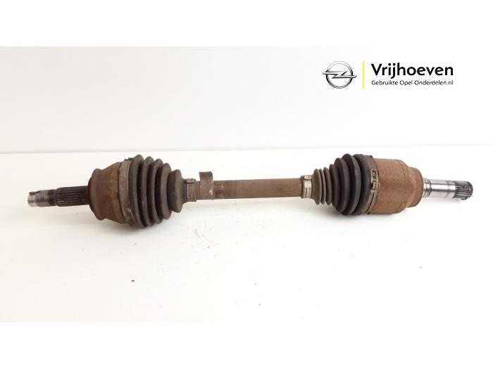 Front drive shaft, left from a Opel Combo 1.3 CDTI 16V ecoFlex 2017
