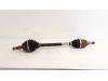 Front drive shaft, left from a Opel Crossland/Crossland X, 2017 1.2 12V, SUV, Petrol, 1.199cc, 60kW (82pk), FWD, B12XE; EB2F; D12XE; EB2FA, 2017-03 2018