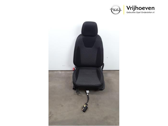 Seat, left from a Opel Astra K 1.0 Turbo 12V 2017