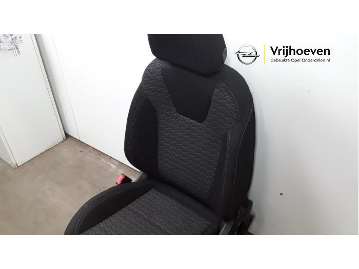 Seat, left from a Opel Astra K 1.0 Turbo 12V 2017