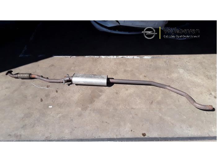 Gebrauchte Auspuff Mitteldämpfer Opel Corsa D 1.4 16V Twinport Preis € 30,00 Margenregelung angeboten von Autodemontage Vrijhoeven B.V.