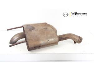 Used Exhaust rear silencer Opel Vectra C GTS 1.9 CDTI 120 Price € 25,00 Margin scheme offered by Autodemontage Vrijhoeven B.V.