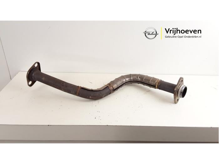 Exhaust front section from a Opel Agila (B) 1.2 16V 2012