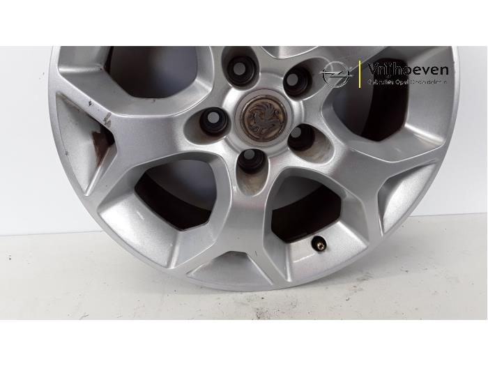 Wheel from a Opel Astra H (L48) 1.6 16V Twinport 2006