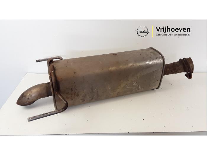 Gebrauchte Auspuff Enddämpfer Opel Astra H SW (L35) 1.7 CDTi 16V Preis € 20,00 Margenregelung angeboten von Autodemontage Vrijhoeven B.V.