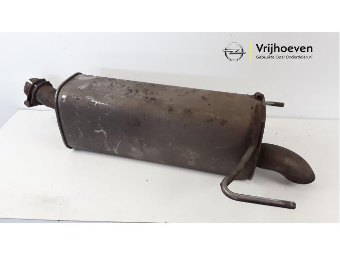 Gebrauchte Auspuff Enddämpfer Opel Astra H SW (L35) 1.7 CDTi 16V Preis € 20,00 Margenregelung angeboten von Autodemontage Vrijhoeven B.V.