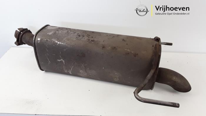 Gebrauchte Auspuff Enddämpfer Opel Astra H SW (L35) 1.7 CDTi 16V Preis € 20,00 Margenregelung angeboten von Autodemontage Vrijhoeven B.V.
