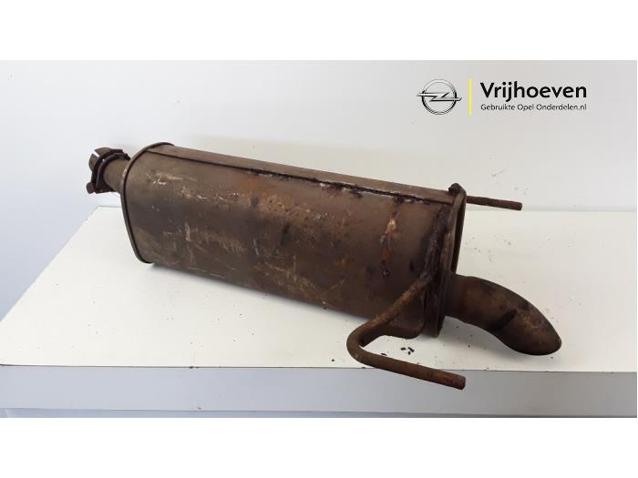 Exhaust rear silencer Opel Astra H 1.3 CDTI 16V Ecotec 13150386 Z13DTH